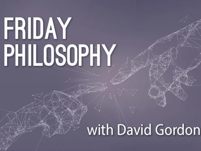 Friday Philosophy
